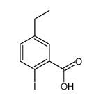 5-Ethyl-2-iodobenzoic acid结构式