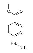 6-hydrazinopyridazine-3-carboxylic acid methyl ester结构式