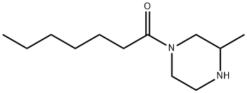 1-(3-methylpiperazin-1-yl)heptan-1-one structure