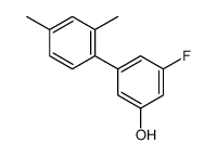 3-(2,4-dimethylphenyl)-5-fluorophenol Structure
