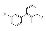 3-(3-chloro-2-methylphenyl)phenol结构式