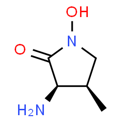 2-Pyrrolidinone,3-amino-1-hydroxy-4-methyl-,cis-(9CI) Structure