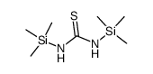 N,N'-Bis(trimethylsilyl)thioharnstoff Structure
