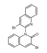 N-(3-bromo-2-quinolyl)-3-bromo-2-quinolinone Structure