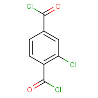 4-Benzenedicarbonyl dichloride, 2-chloro-结构式