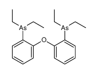 [2-(2-diethylarsanylphenoxy)phenyl]-diethylarsane Structure