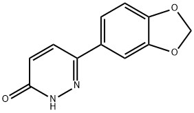 6-(1,3-苯并二氧戊-5-基)哒嗪-3-醇结构式