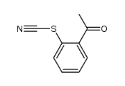 1-(2-thiocyanato-phenyl)-ethanone Structure