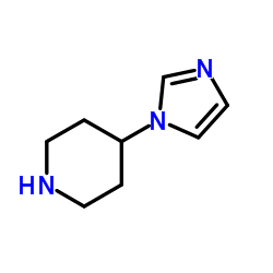 4-(1H-Imidazol-1-yl)piperidin structure