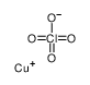 Copper(1+) perchlorate结构式