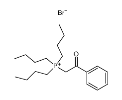 Benzoylmethyl-tri-n-butyl-phosphonium-bromid Structure