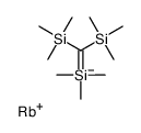 bis(trimethylsilyl)methyl-trimethylsilane,rubidium(1+)结构式