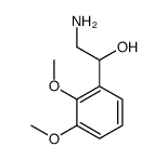 2-Amino-1-(2,3-dimethoxyphenyl)ethanol结构式
