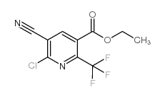 2-氯-3-氰基-6-(三氟甲基)-吡啶-5-羧酸乙酯图片