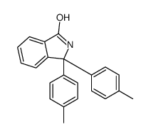 3,3-bis(4-methylphenyl)-2H-isoindol-1-one结构式
