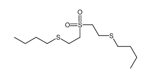 1-[2-(2-butylsulfanylethylsulfonyl)ethylsulfanyl]butane Structure