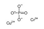 copper,chromium(3+),phosphate结构式