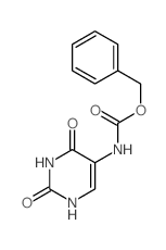 benzyl N-(2,4-dioxo-1H-pyrimidin-5-yl)carbamate结构式