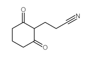 3-(2,6-二氧代环己基)丙腈结构式