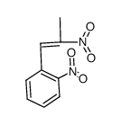 1-(2'-nitrophenyl)-2-nitroprop-1-ene Structure