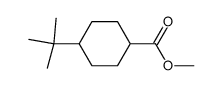 methyl 4-tert-butyl-cyclohexanecarboxylate Structure