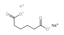 potassium,sodium,hexanedioate结构式