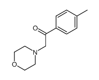 2-morpholin-4-yl-1-p-tolyl-ethanone结构式