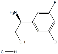 (S)-2-氨基-2-(3-氯-5-氟苯基)乙醇盐酸盐图片