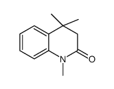 1,4,4-三甲基-3,4-二氢喹啉-2(1H)-酮结构式