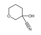 3-hydroxyoxane-3-carbonitrile结构式