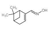 (NZ)-N-[(7,7-dimethyl-4-bicyclo[3.1.1]hept-3-enyl)methylidene]hydroxylamine Structure