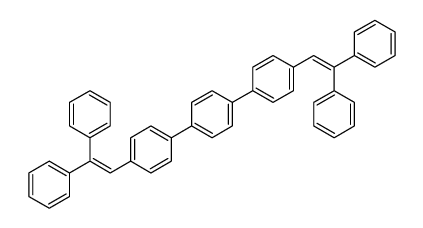 1,4-bis[4-(2,2-diphenylethenyl)phenyl]benzene结构式