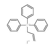 Phosphonium, triphenyl-2-propenyl- Structure