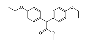 methyl 2,2-bis(4-ethoxyphenyl)acetate Structure