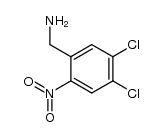 4,5-dichloro-2-nitrobenzylamine结构式