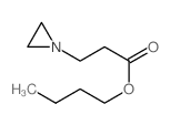 1-Aziridinepropanoicacid, butyl ester Structure