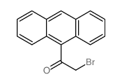 Ethanone,1-(9-anthracenyl)-2-bromo- Structure