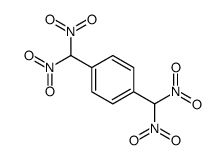 1,4-bis(dinitromethyl)benzene结构式