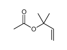 1,1-Dimethyl-2-propenyl acetate Structure
