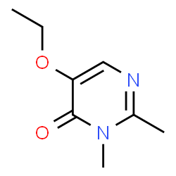 5-Ethoxy-2,3-dimethylpyrimidin-4(3H)-one Structure