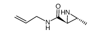 2-Aziridinecarboxamide,3-methyl-N-2-propenyl-,(2S,3R)-(9CI)结构式