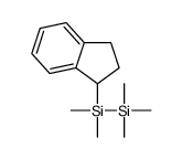 2,3-dihydro-1H-inden-1-yl-dimethyl-trimethylsilylsilane结构式