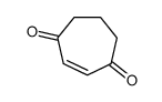 2-Cycloheptene-1,4-dione结构式