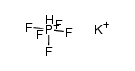 potassium pentafluorohydridophosphate(V)结构式