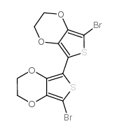 5-bromo-7-(5-bromo-2,3-dihydrothieno[3,4-b][1,4]dioxin-7-yl)-2,3-dihydrothieno[3,4-b][1,4]dioxine structure