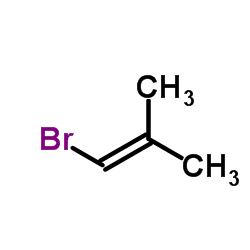 Isocrotyl bromide structure