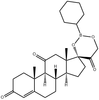 17,21-[(Cyclohexylboranediyl)bisoxy]pregn-4-ene-3,11,20-trione picture