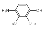 Phenol,4-amino-2,3-dimethyl- Structure