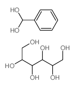 D-Glucitol,tris-O-(phenylmethylene)- Structure