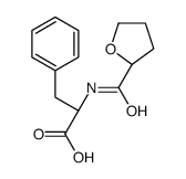 (2S)-2-[[(2R)-oxolane-2-carbonyl]amino]-3-phenylpropanoic acid结构式